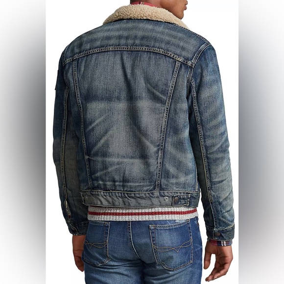 Polo Ralph Lauren - Rigid Denim Tucker Jacket SM 🧥 - Picture 2 of 8